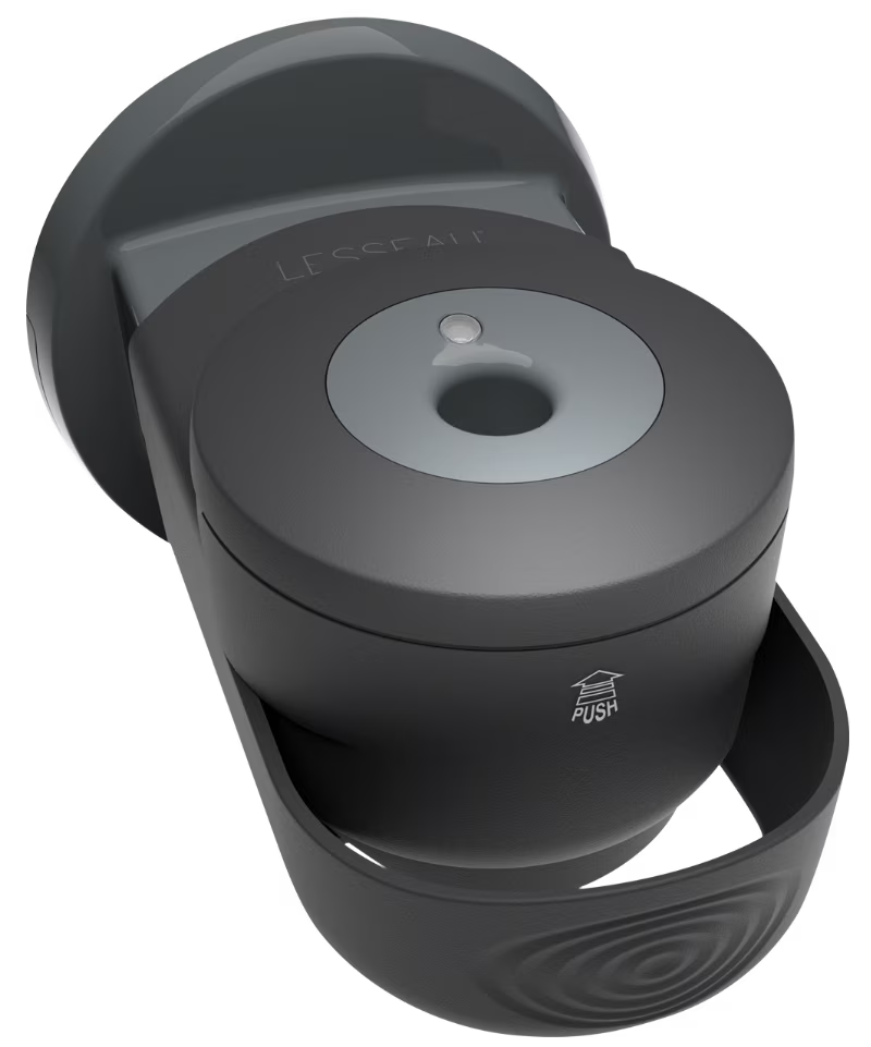 Lesseau - Dispensador Manual de recargas sólidas de sabonete Lesseau - Dispensador Manual de recargas sólidas de sabonete