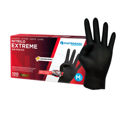 Luva Nitrilo Extreme - Preta