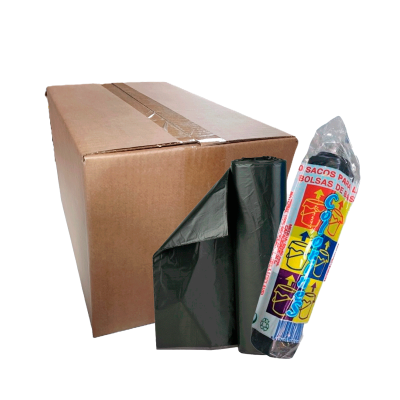 Caixa Colorine Rolo de 20 sacos para lixo de 30L - 55 Rolos