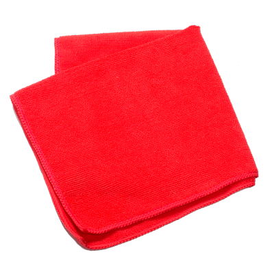 Panos de Microfibra - 10 Unidades - Vermelho