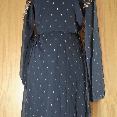 Vestido Preto atilho