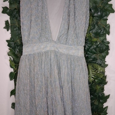 Vestido verde brilhante