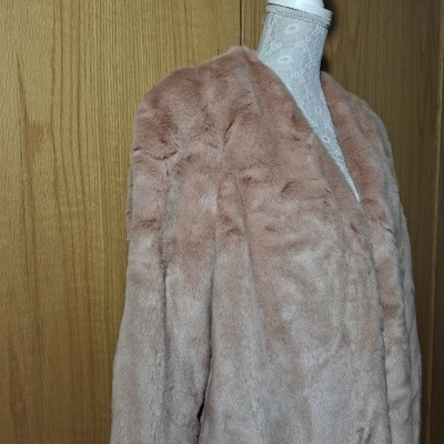 Casaco pelinho Rosa