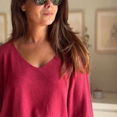 CAMISOLA BÁSICA BORDEAUX