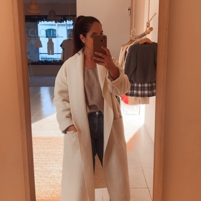 CASACO COMPRIDO BRANCO