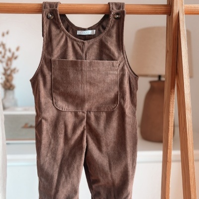 JARDINEIRA BOMBAZINE CASTANHA