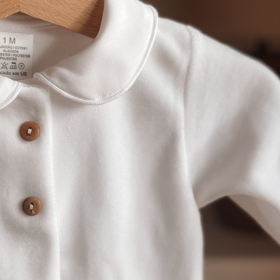 BABYGROW VELUDO GOLA REDONDA