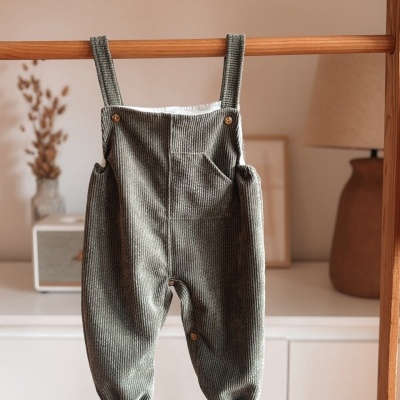 JARDINEIRA VERDE BOMBAZINE