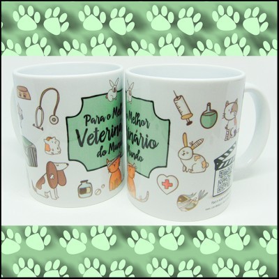 Caneca Veterinário