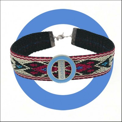 Pulseira Codylife Ethnic - Diabetes Logo