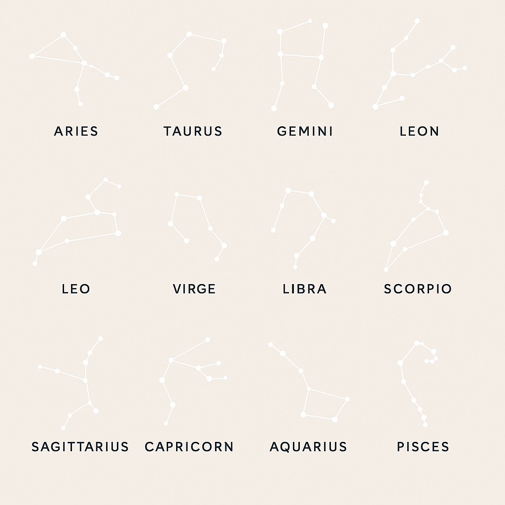 Constelações do Zodiaco Signos