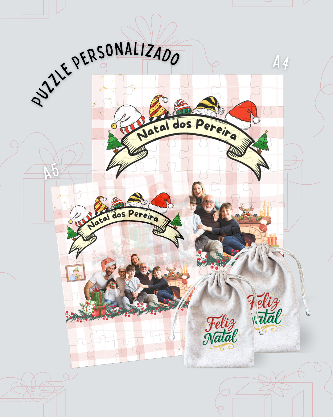Puzzle&#x20;de&#x20;80&#x20;ou&#x20;120&#x20;pe&#x00E7;as&#x20;personalizado&#x20;para&#x20;o&#x20;Natal&#x20;&#x7C;&#x20;Design&#x20;exclusivo