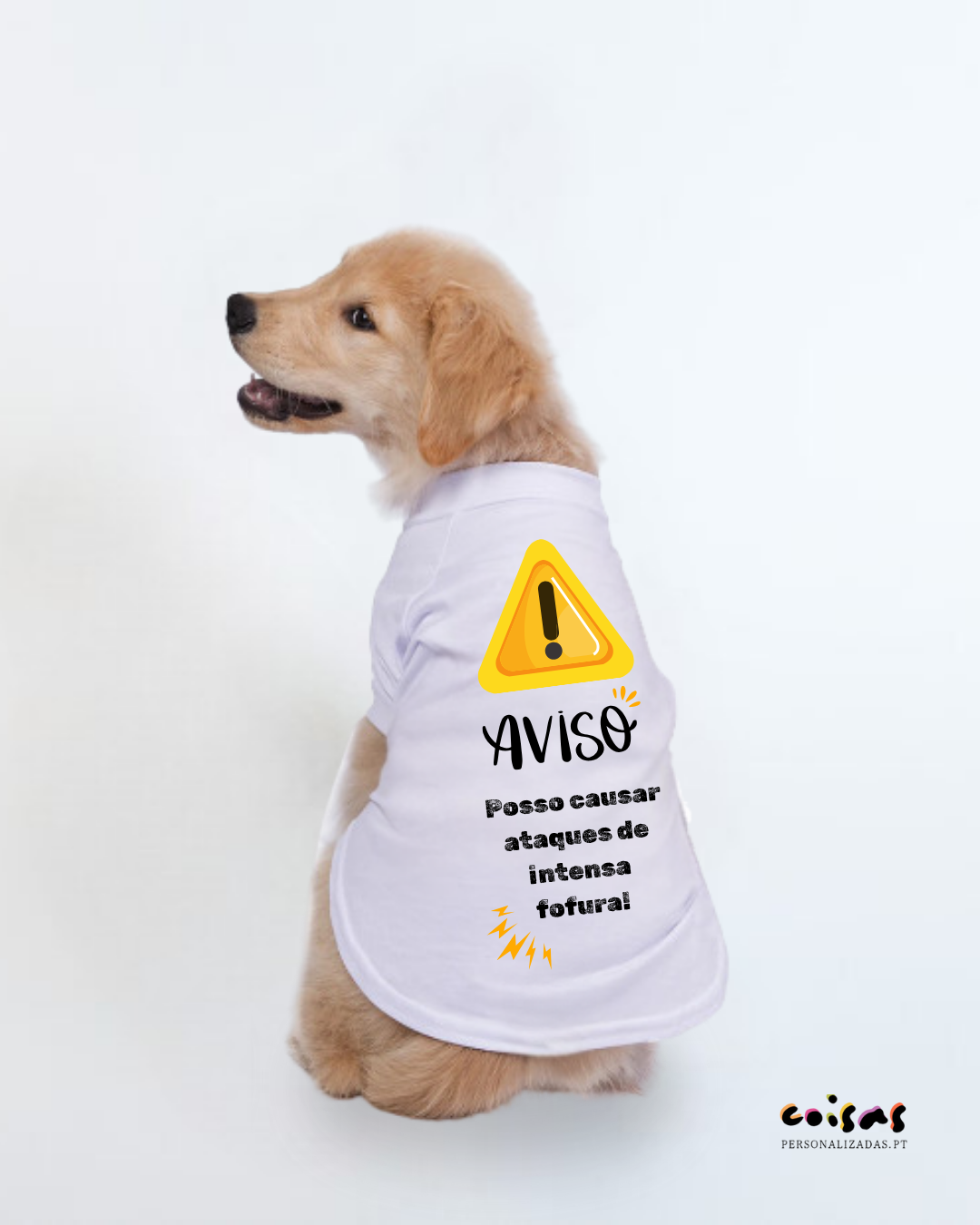 Camisola Personalizada para Cão | Atenção: Fofura extrema