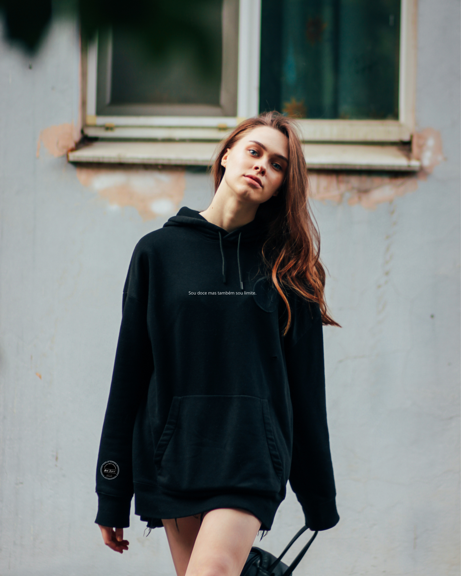 Sweat “Sou doce mas também sou limite” | Escritora Gestrudes Barata