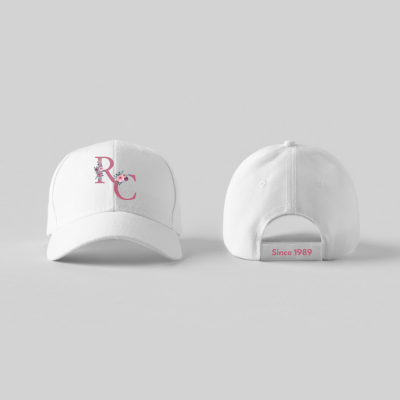 Bon&#x00E9;&#x20;Branco&#x20;Personalizado&#x20;com&#x20;Iniciais&#x20;&#x7C;&#x20;100&#x25;&#x20;Algod&#x00E3;o&#x20;Ajust&#x00E1;vel