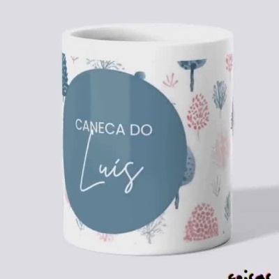 Cozy Mug personalizada com Nome | Presentes Personalizados
