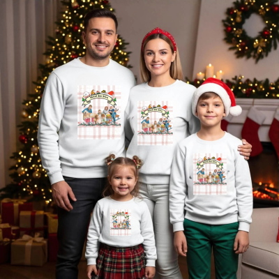 Camisola&#x20;de&#x20;Natal&#x20;personalizada&#x20;com&#x20;fotografias&#x20;e&#x20;nomes&#x20;de&#x20;fam&#x00ED;lia