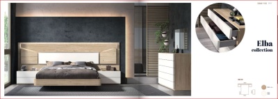 CAMA CASAL + 2 MESAS DE CABECEIRA + COMODA