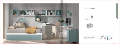 Cama Nido c/ cama elevatória