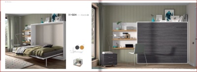 Cama abatível horizontal