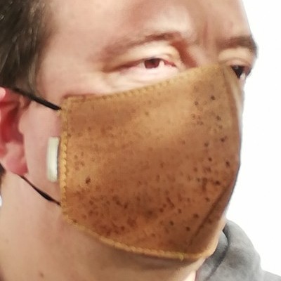 Máscara de cortiça