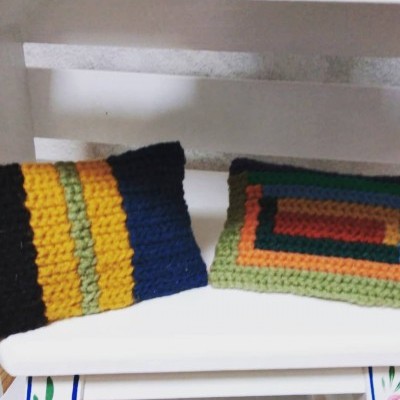 Almofadas Artesanais em Ponto de Arraiolos