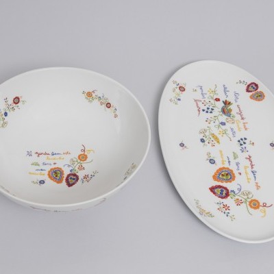 Serviço de mesa de 20 peças lenços