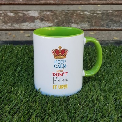 Caneca de porcelana keep calm