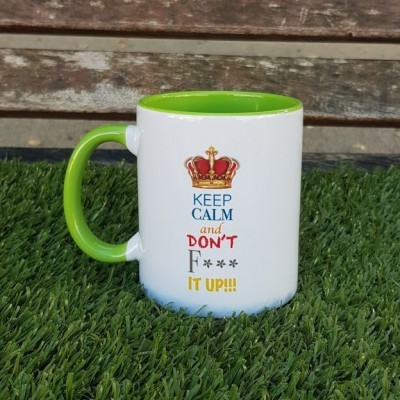 Caneca de porcelana keep calm