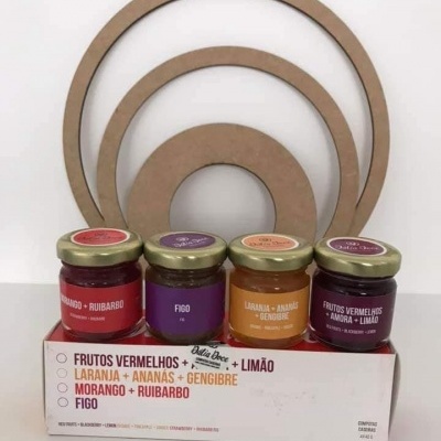 Caixa de 4 sabores (4x40g)