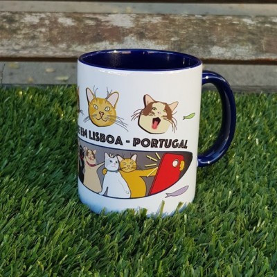 Caneca de porcelana selfie