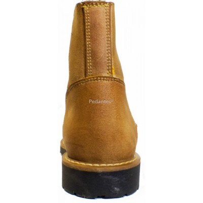 Botas homem com solas em pneu cosidas 4