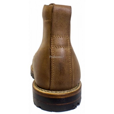 Botas homem com solas em pneu cosidas 6