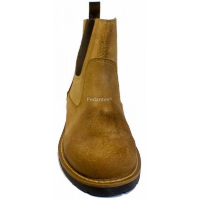 Botas homem com solas em pneu cosidas 4