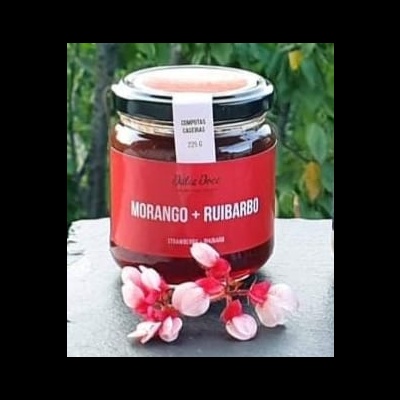 Morango + ruibarbo
