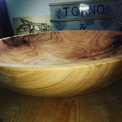 Taças/Fruteiras em Cedro Nórdico