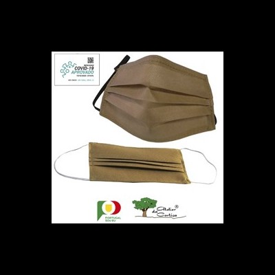 Máscara certificada reutilizável em TNT Adulto Pack 5 uni