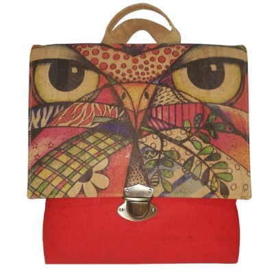 Mochila Hera em cortiça para notebook