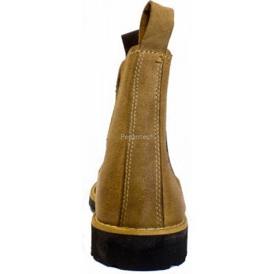 Botas homem com solas em pneu cosidas 3