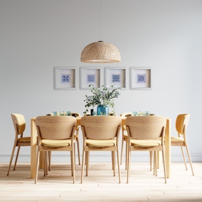 Azulejos Bordados em Ponto Cruz