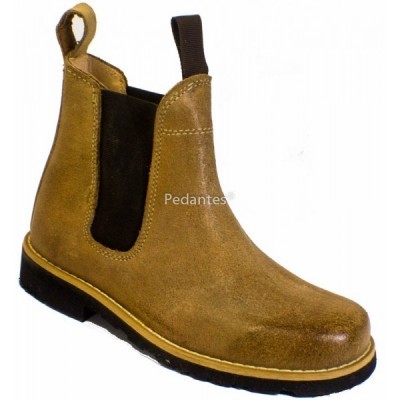 Botas homem com solas em pneu cosidas 3