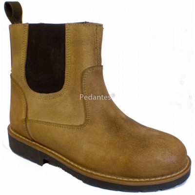 Botas homem com solas em pneu cosidas 4