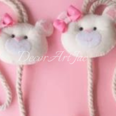 Prendedor de cortina Ursinha Lola