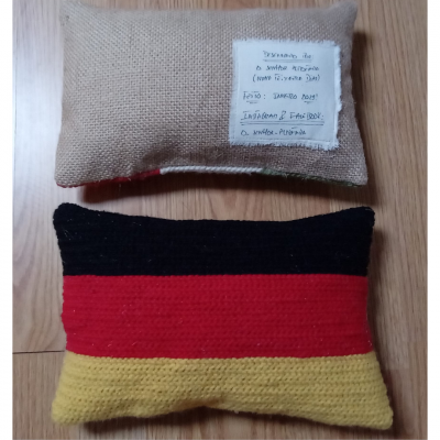 Almofada em Ponto de Arraiolos