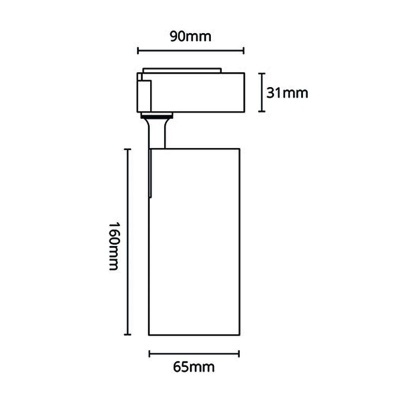 LED Projetor LINE PRO X2 15W 4000K 36º