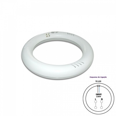 LED Tubo circular T9 11W 6000K