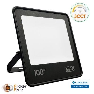 LED Projetor 100W CCT IP65 Chip LUMILEDS