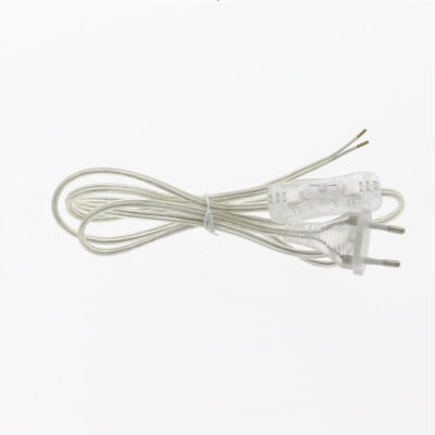 Cabo com Interruptor 2,2M 2x0.75 Transparente