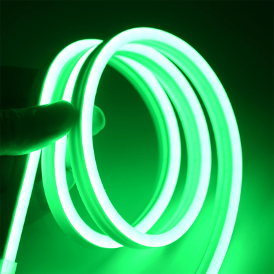 LED Néon 24VDC 120Leds Verde IP65 (10 metros)