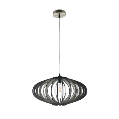 SAPELLI Ø45 Candeeiro E27 Madeira Castanho